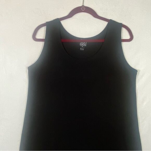 Clara Sun Woo Black Sleeveless Tank Size Medium - Picture 5 of 8